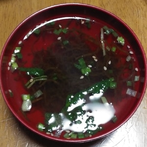 もずくスープ（減塩）